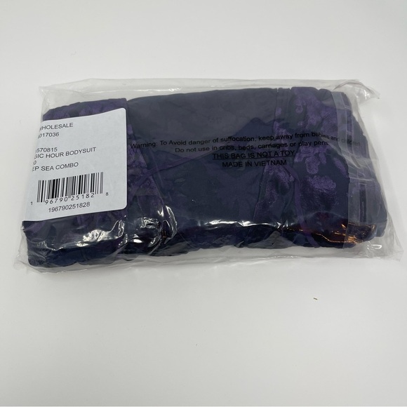 Free People Magic Hour Bodysuit in Purple - Picture 6 of 7